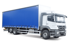 Van Hire Bow - 26 Tonne Curtain Side Truck - Truck hire Bow